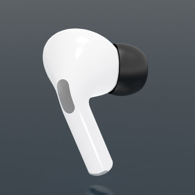 Lot de 6 paires d'embouts d'oreille remplaçables en silicone pour écouteurs sans fil AirPods Pro, avec boîte de rangement, blanc